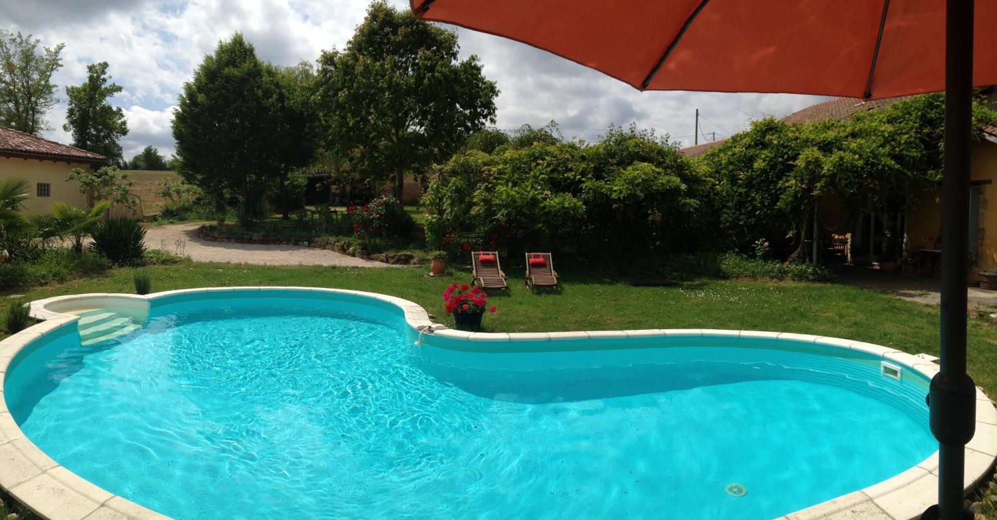 Bed and Breakfast Domaine A Marmande Berdoues Экстерьер фото